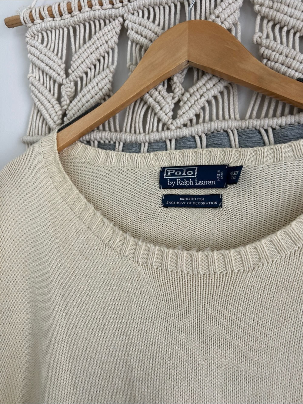 Vintage Polo by Ralph Lauren Crew Neck Sweater - Picture 4 of 6